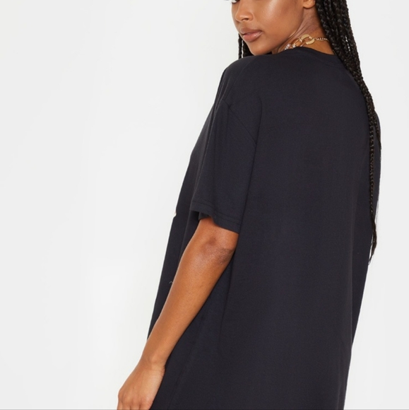 Rolling Stones Tongue Oversized T Shirt Dress - Picture 3 of 10